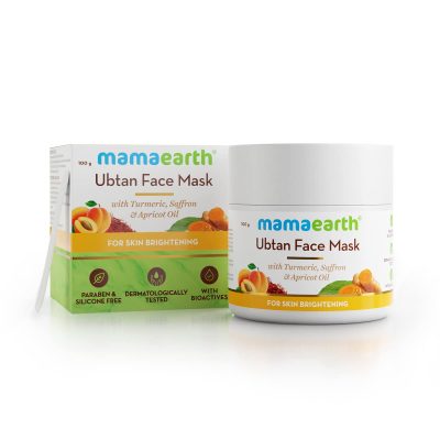 mamaearth ubtan face mask