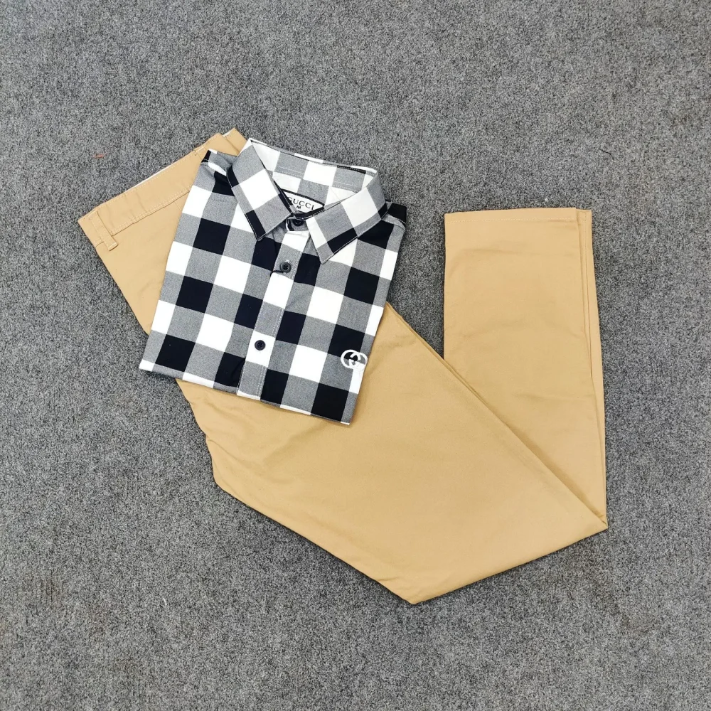 Premium quality Casual Pant & Shirt Combo