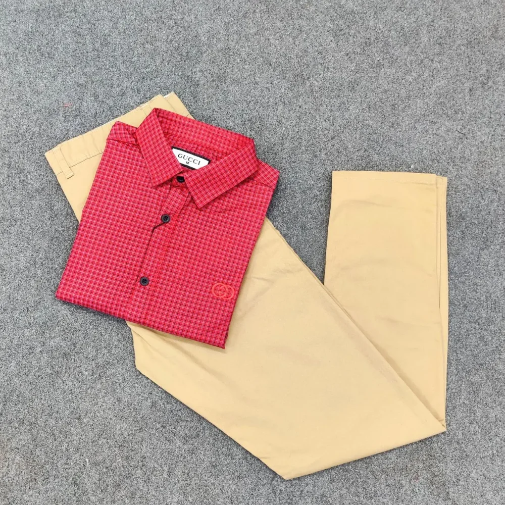 Premium quality Casual Pant & Shirt Combo