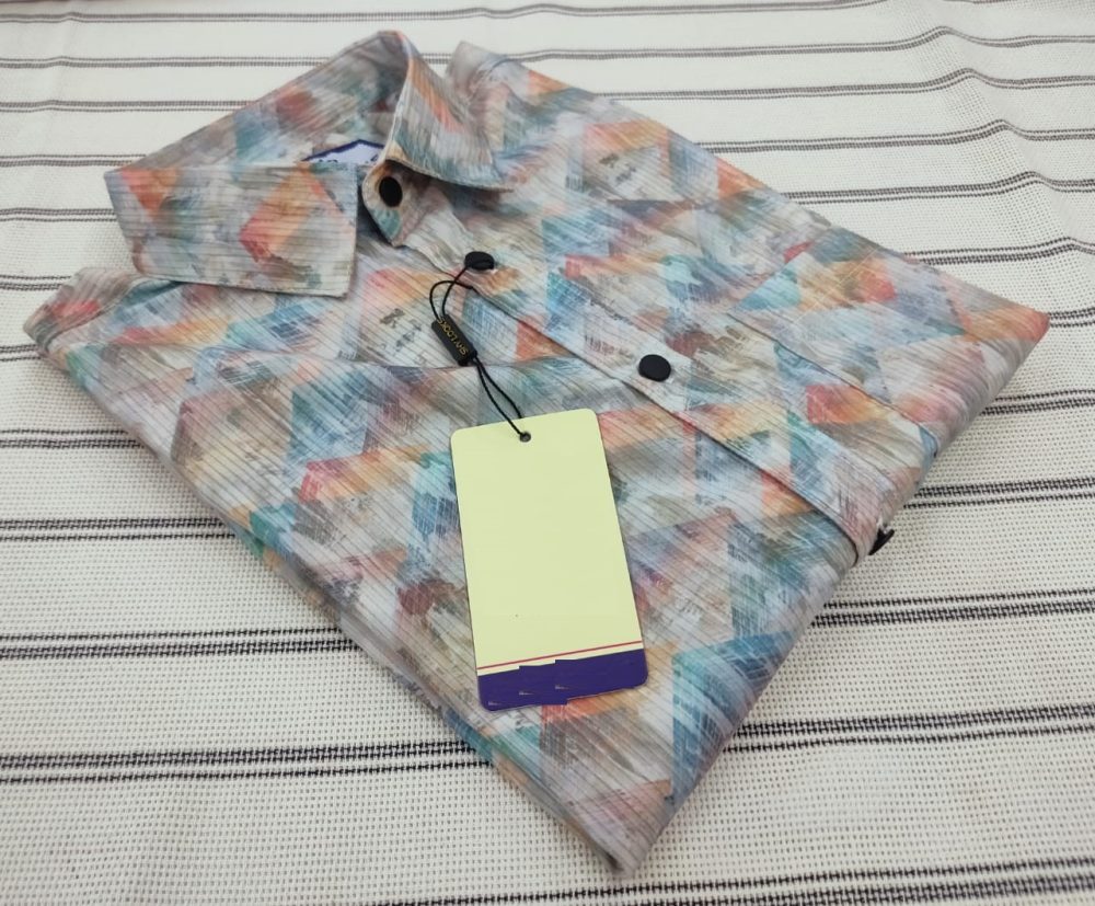 Full Sleeve Luxury Print Shirt - Image 2