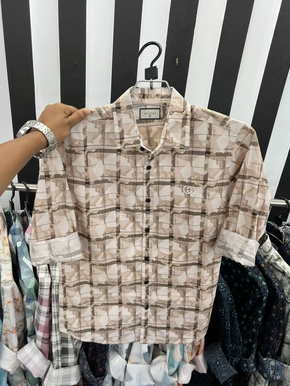 Casual 100% premium Printed Shirt